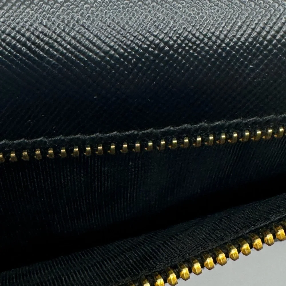 Rare Prada Continental Wallet w. Pink and White Stripes - Limited Edition - Picture 5 of 14